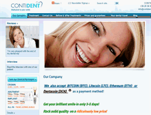 Tablet Screenshot of contident.com